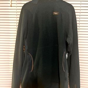 Fayettechill teal Microgrid Hoodie | small